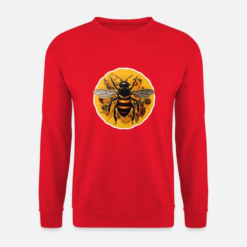 Honigbiene - Unisex Pullover - Rot
