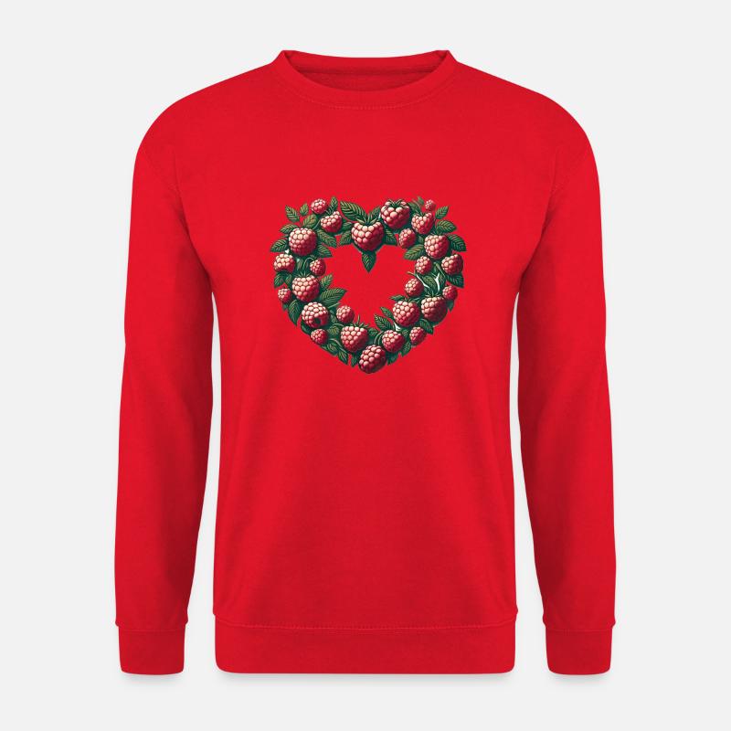 Himbeeren - Unisex Pullover - Rot