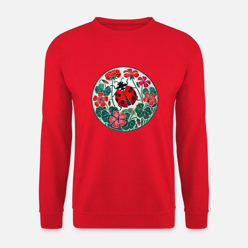 Ladybug - Unisex Sweatshirt - red
