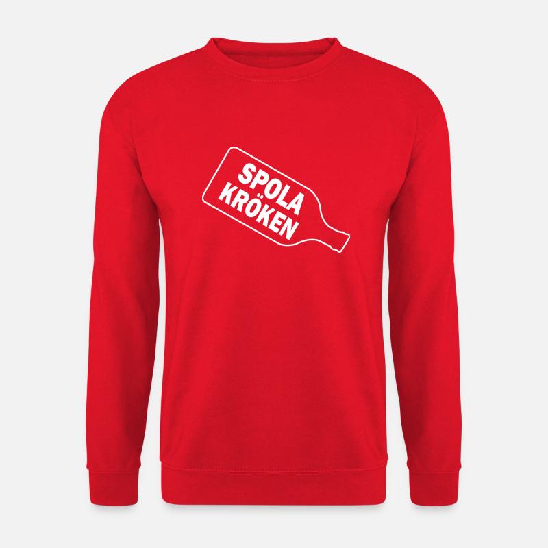 Flush the bend - Unisex Sweatshirt - red