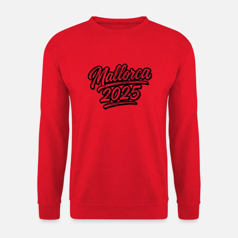 Mallorca 2025 - Unisex Sweatshirt - red