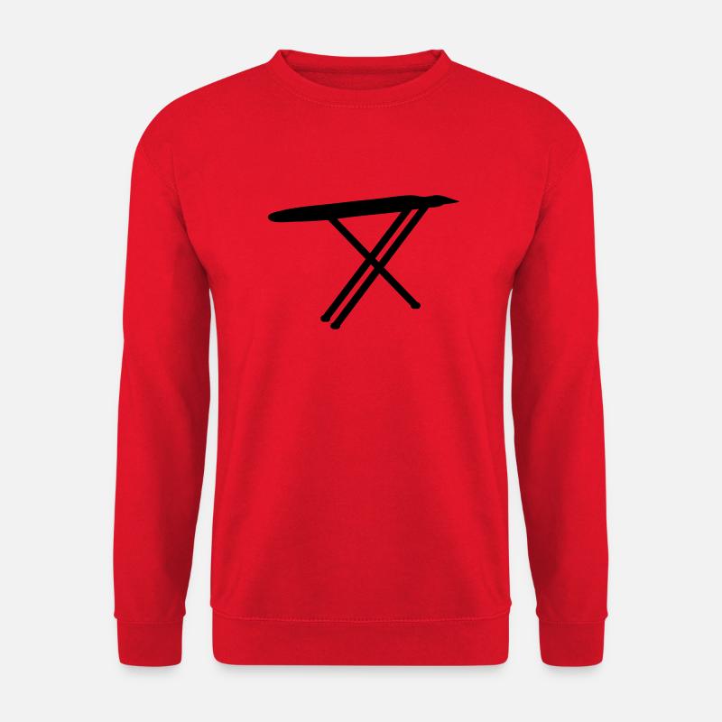 ironing board - Unisex Sweatshirt - red