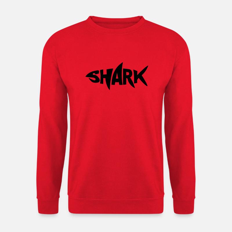 shark - Unisex Sweatshirt - red