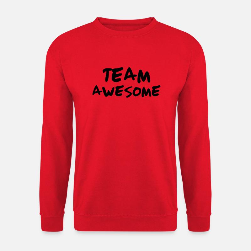 Team Awesome - Unisex Pullover - Rot