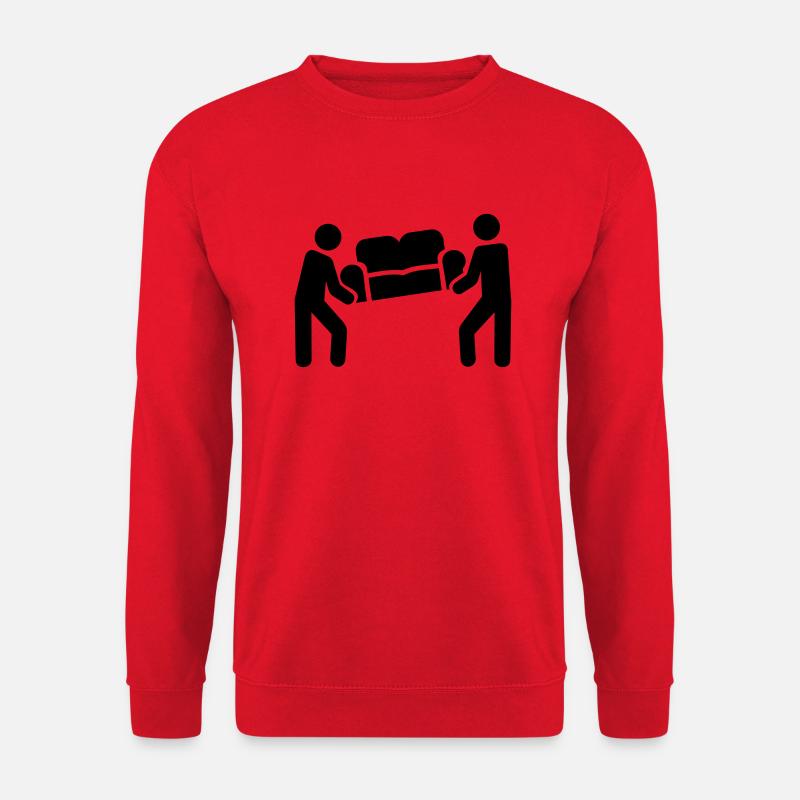 Umzug - Unisex Pullover - Rot