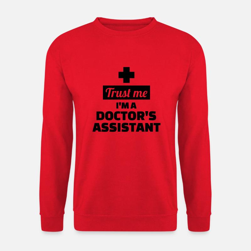 Doctor’s assistant - Unisex Sweatshirt - red