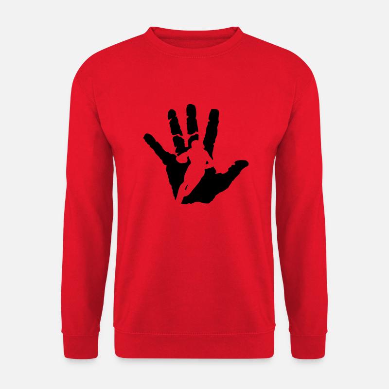 Haupt-Rugby American Football - Unisex Pullover - Rot