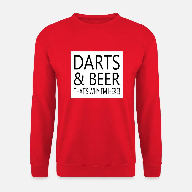 Darts Dart - Unisex Pullover - Rot