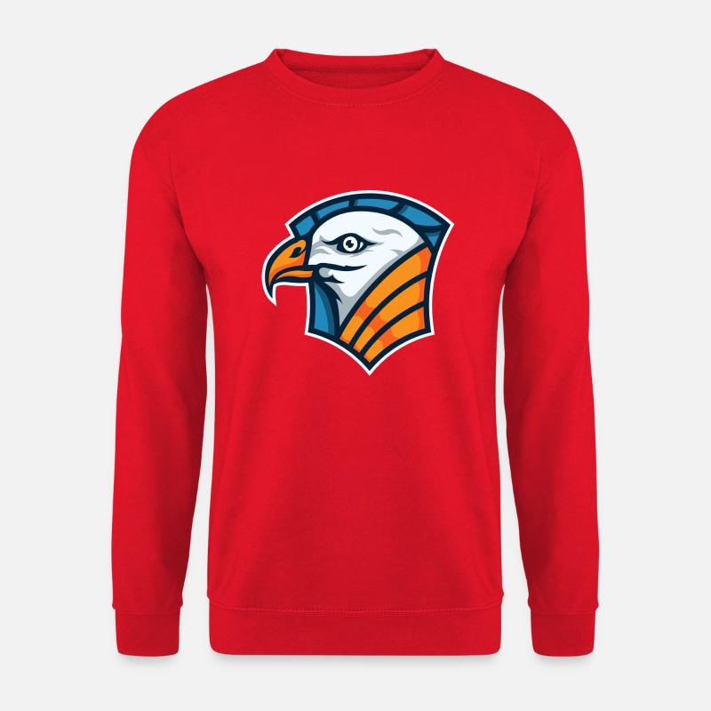 Vogellogo - Unisex Pullover - Rot