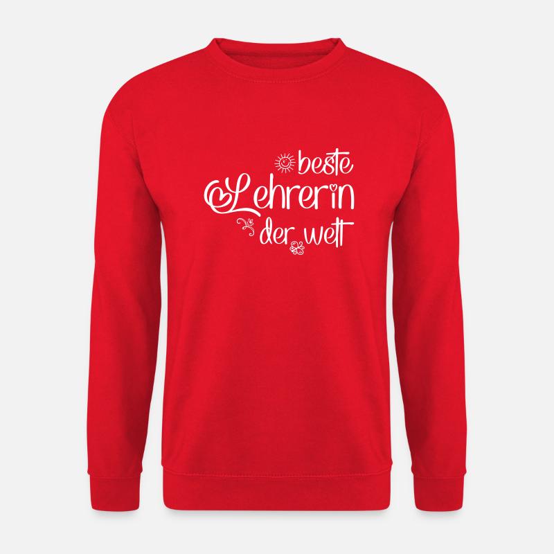 Lehrerin - Unisex Pullover - Rot