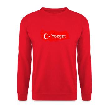 Yozgat 66 Turkey - Unisex Sweatshirt - red - Front - Alina (178cm) & Michal (187cm)