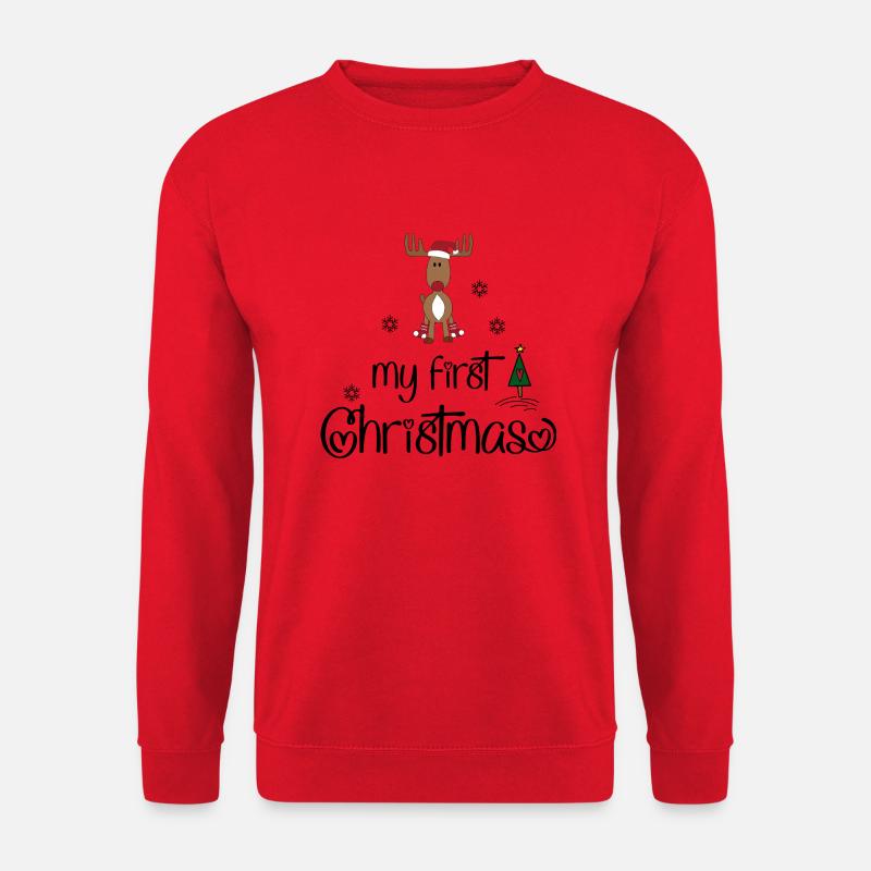 My First Christmas - Unisex Pullover - Rot