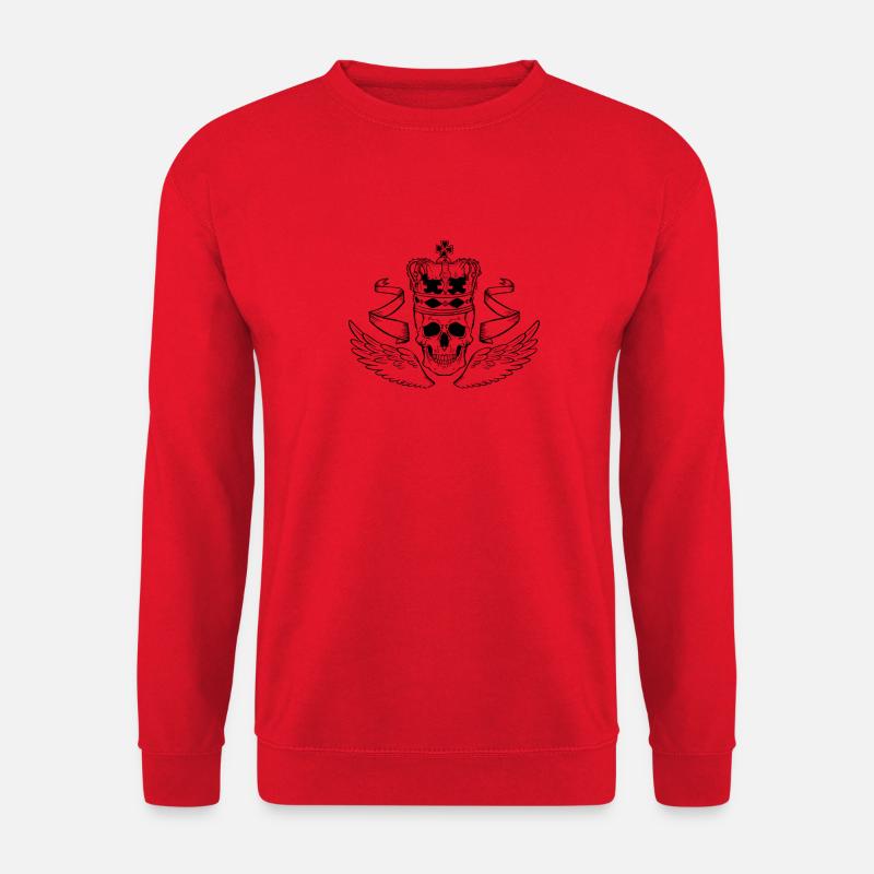 Queen of skull - Unisex Pullover - Rot