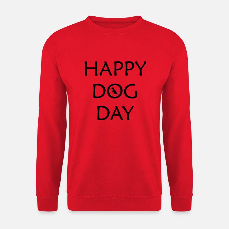 Hund Dog - Unisex Pullover - Rot