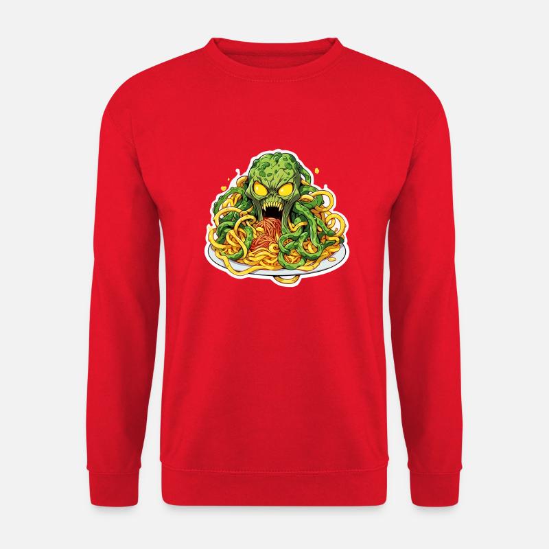 Creepy Pasta Cthulhu - Unisex Pullover - Rot