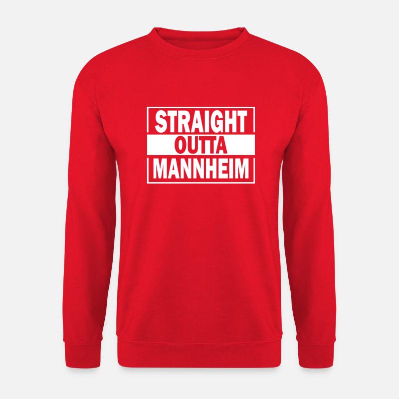 Mannheim Monnem Mannheimat - Unisex Sweatshirt - red