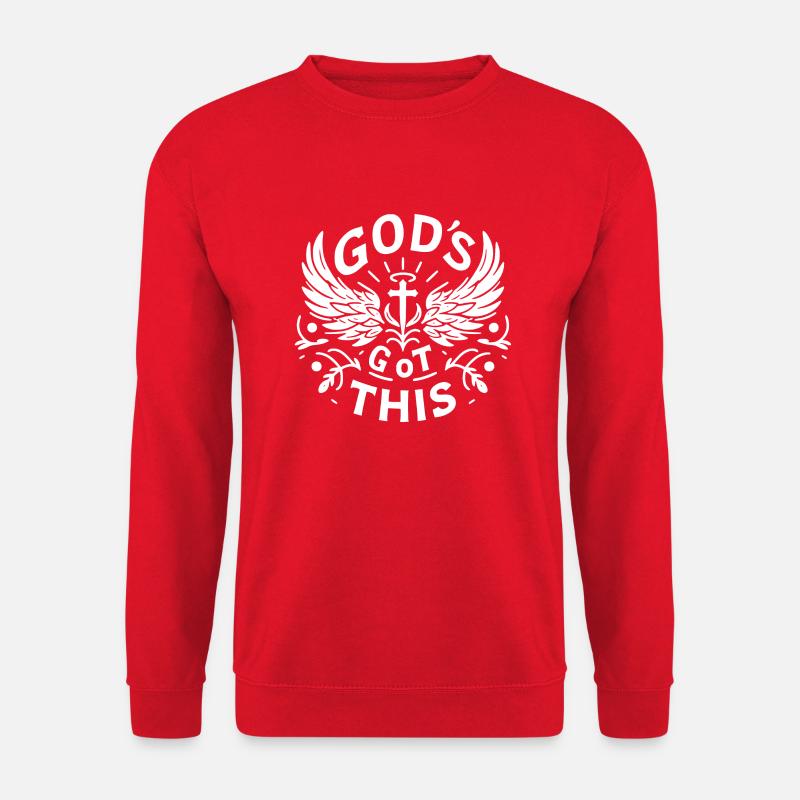 God’s Got This - Unisex Sweatshirt - red