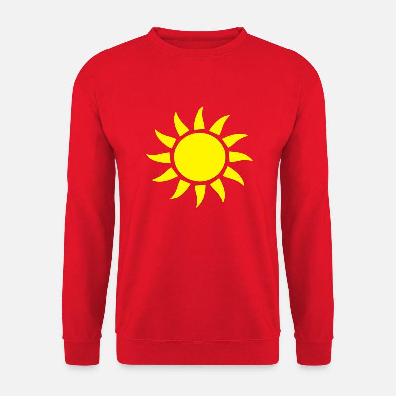 Sonnenshirt - Unisex Pullover - Rot