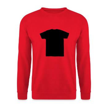 t-shirt - Unisex Sweatshirt - red - Front - Alina (178cm) & Michal (187cm)