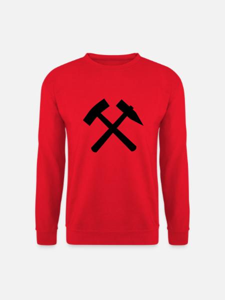schlaegeleisen - Unisex Pullover - Rot