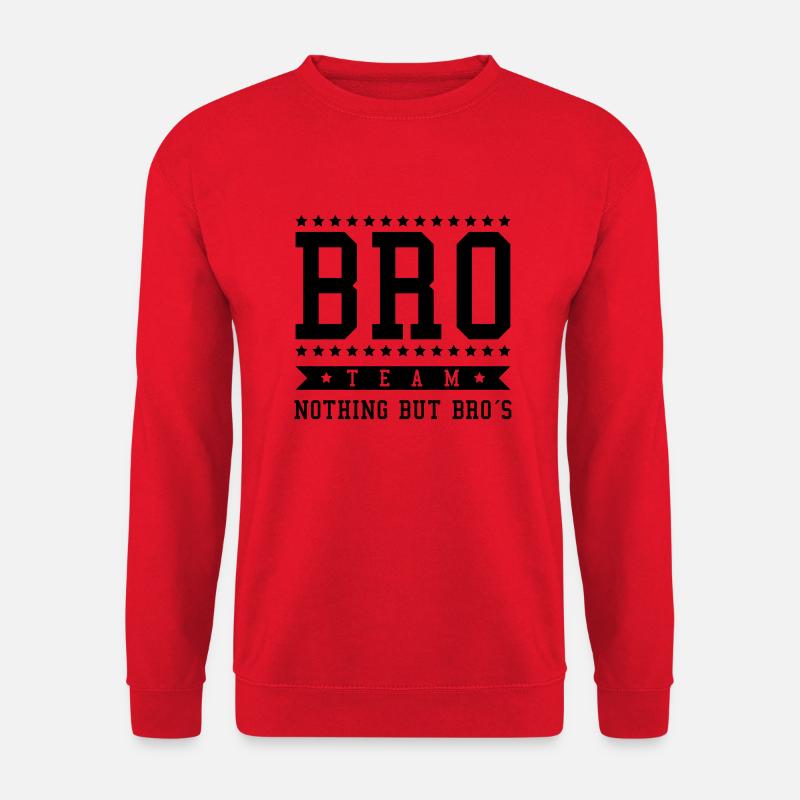 bro_team_dx1 - Unisex Pullover - Rot