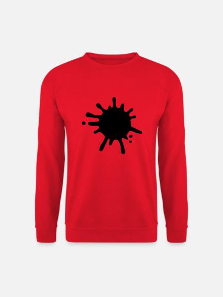 klecks_f1 - Sweat-shirt Unisexe - rouge