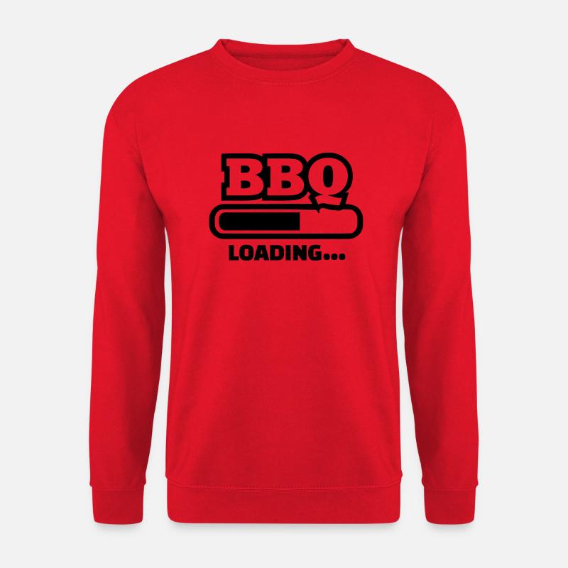 BBQ Loading - Sweat-shirt Unisexe - rouge