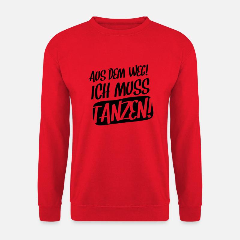 ich muss tanzen - Unisex Pullover - Rot