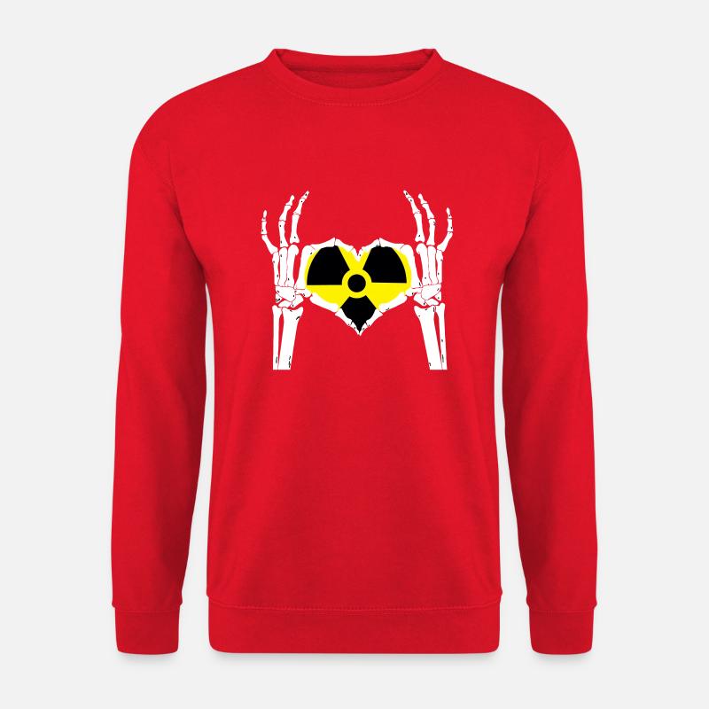 RADIOLOGY LOVE - Unisex Pullover - Rot