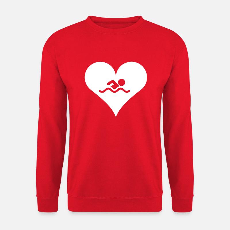 Swim Swimming - Unisex Pullover - Rot