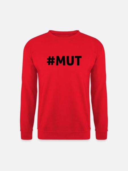 #MUT - Unisex Pullover - Rot