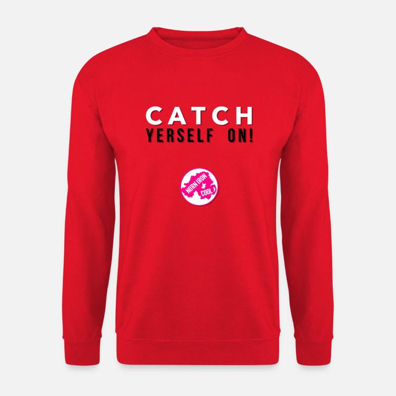 Nordirland - Unisex Pullover - Rot