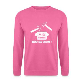 Doo da boom - Bassmusik - Unisex Pullover - Pink - Vorne