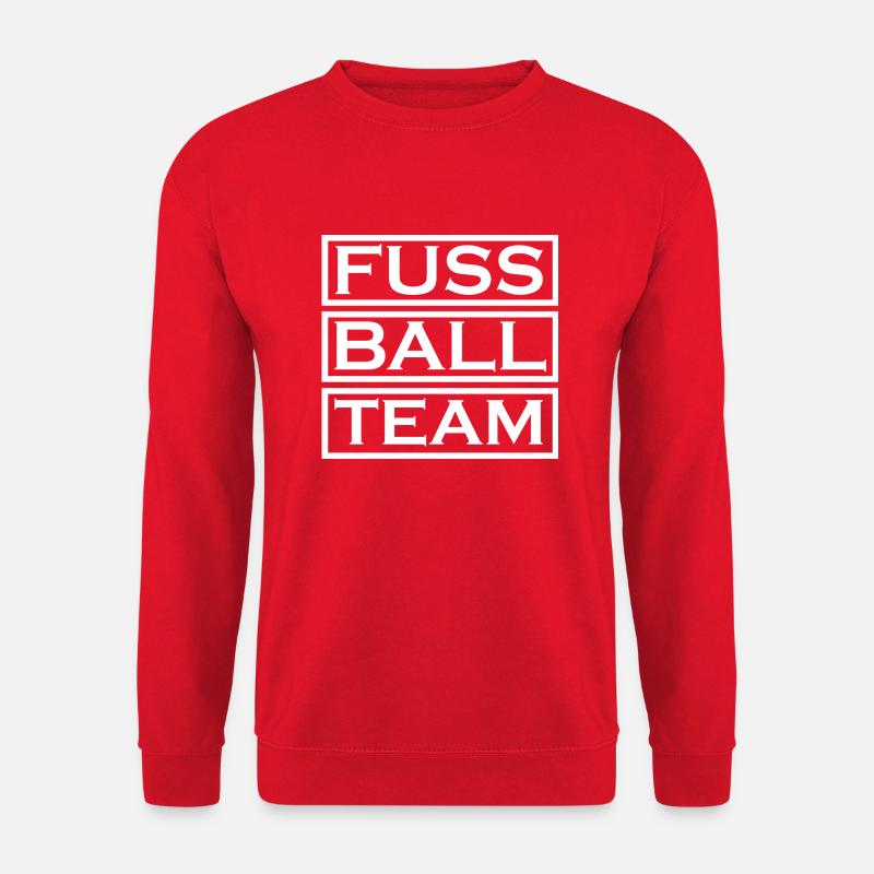 Fußball Soccer - Unisex Pullover - Rot