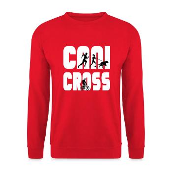 Safari Zoo Animal Safari Zoo - Unisex Sweatshirt - red - Front - Alina (178cm) & Michal (187cm)