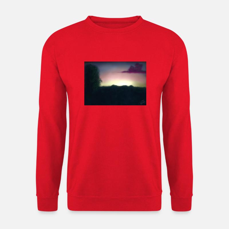 Morgendämmerung - Unisex Pullover - Rot
