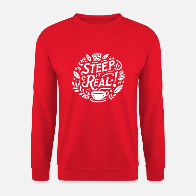 Steep It Real - Unisex Sweatshirt - red