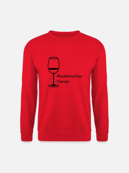 Akademisches Viertel - Unisex Pullover - Rot
