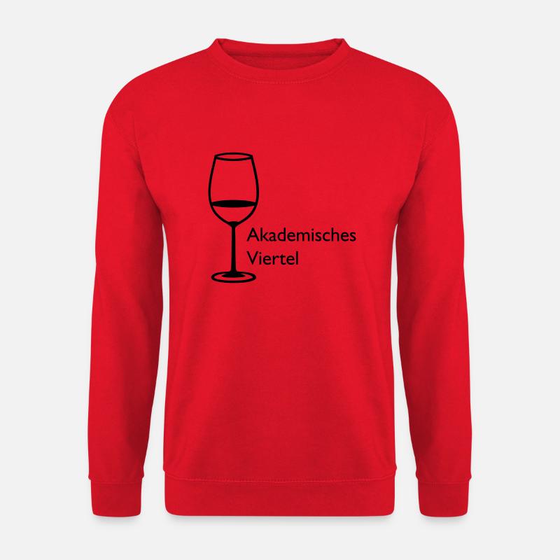 Akademisches Viertel - Unisex Pullover - Rot
