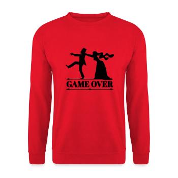 enterrement de vie de garçon et de jeune fille - Sweat-shirt Unisexe - rouge - Devant - Alina (178cm) & Michal (187cm)