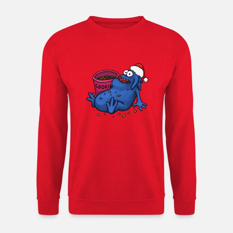 Kobold Cookies Weihnacht - Unisex Pullover - Rot