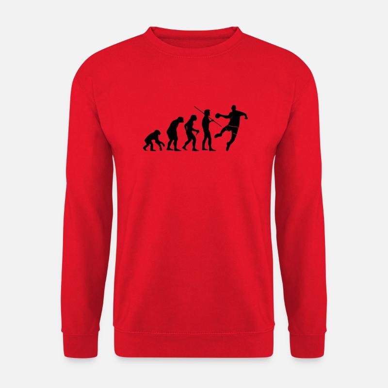 Handball Evolution - Unisex Sweatshirt - red