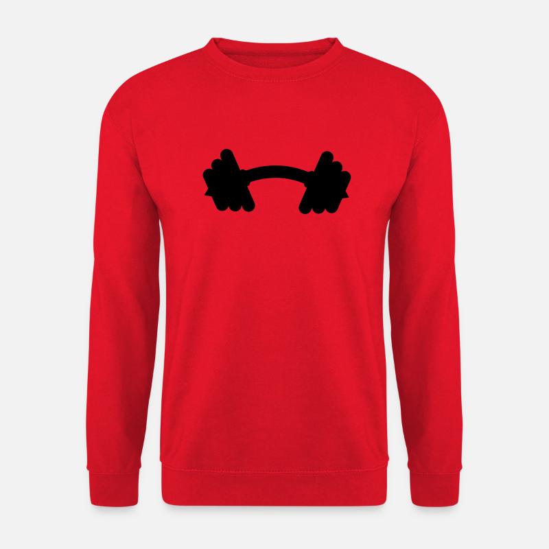 hantel - Unisex Pullover - Rot