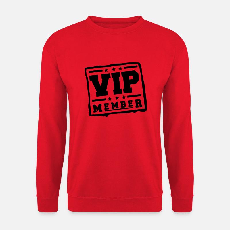 vip_member_bv1 - Unisex Pullover - Rot