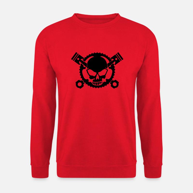 Motocrosshead - Unisex Pullover - Rot