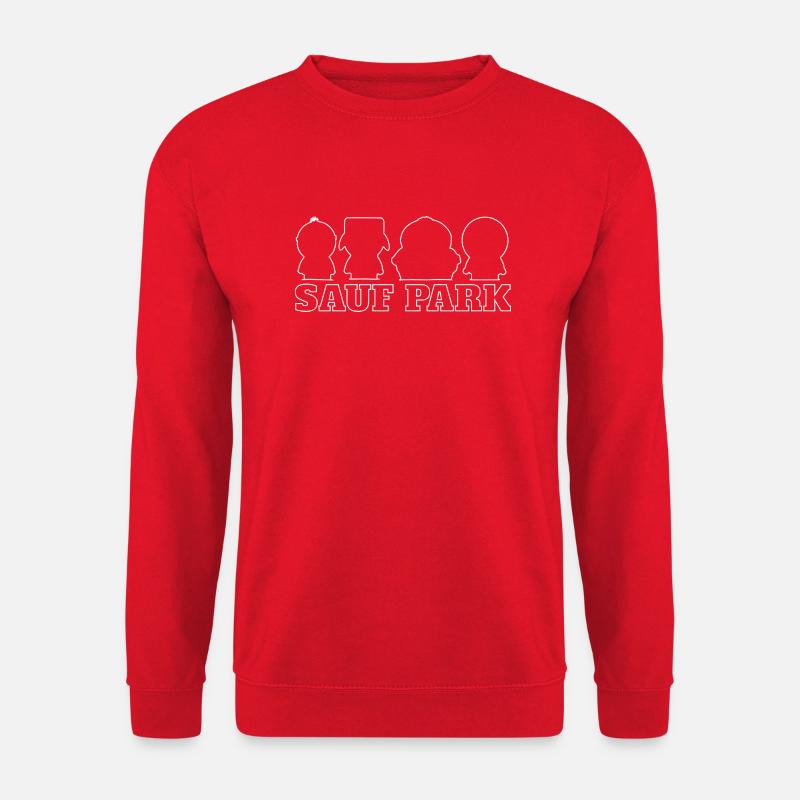 Sauf Park - Unisex Pullover - Rot