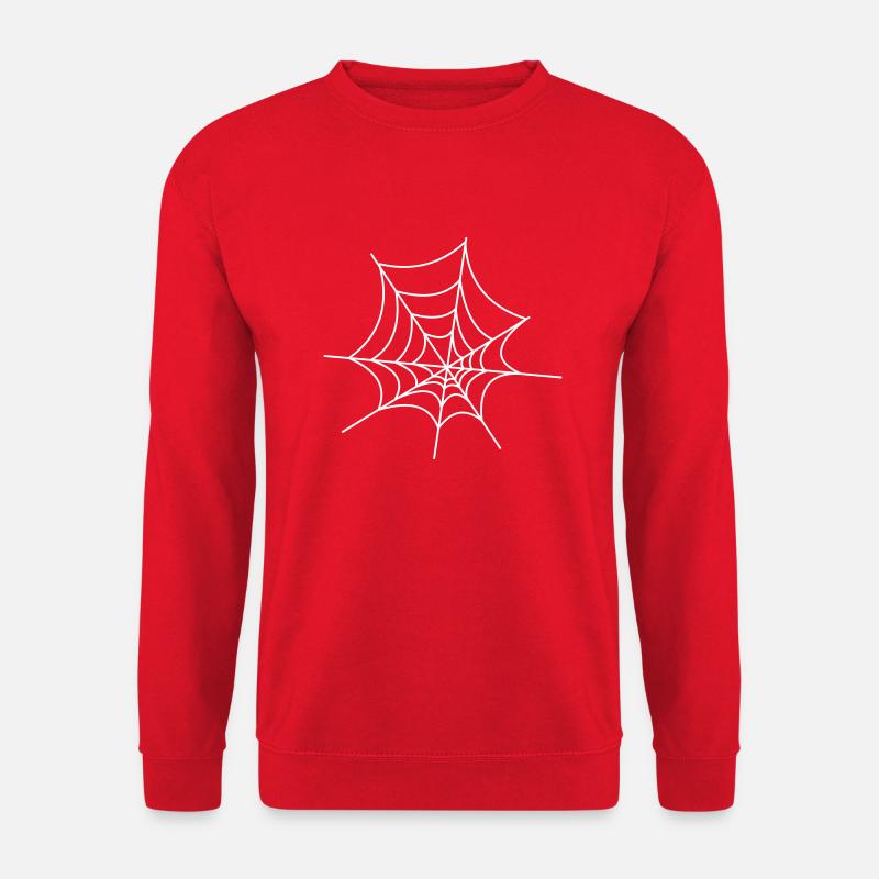 Spinnennetz - Unisex Pullover - Rot