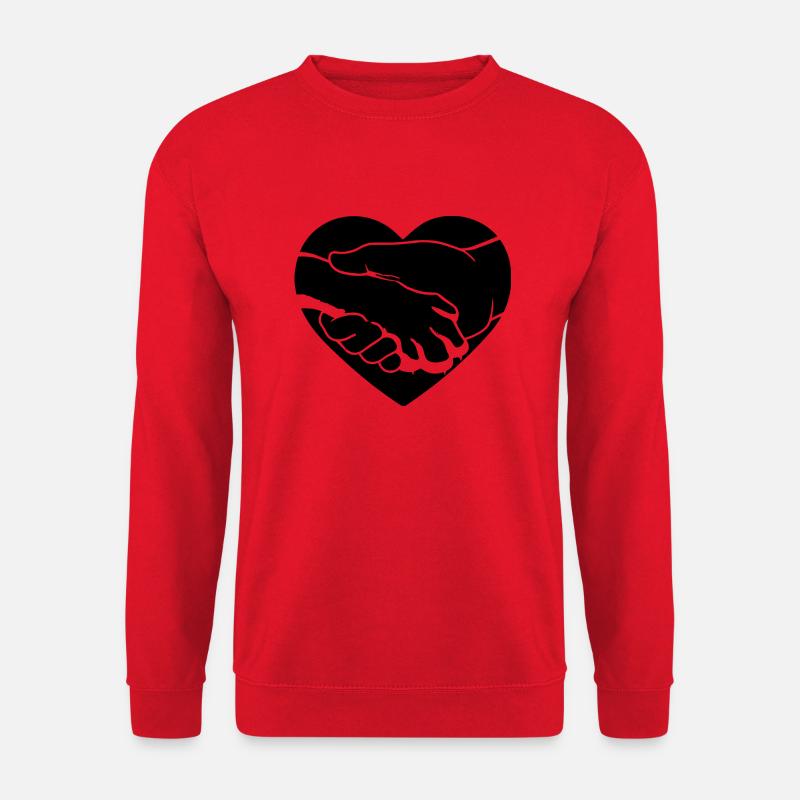 Hund Dog - Unisex Pullover - Rot