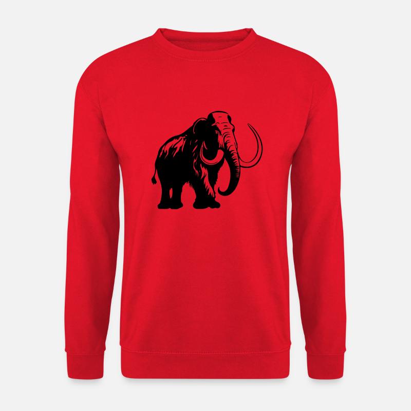 Éléphant - Sweat-shirt Unisexe - rouge