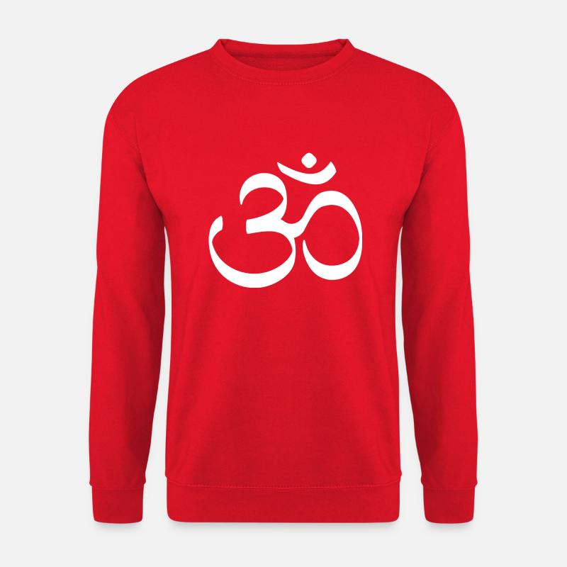 Om ॐ - Unisex Sweatshirt - red